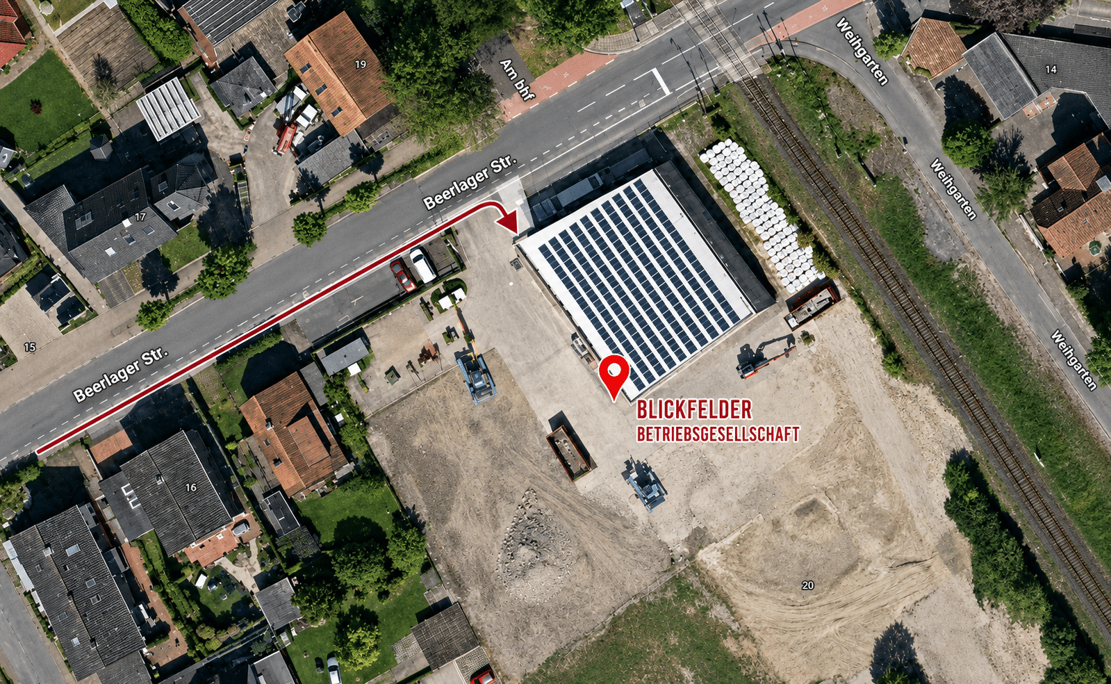 Anfahrt Blickfelder